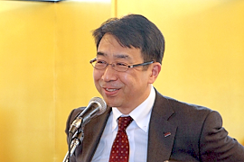 140127工具 あいさつする堀理事長