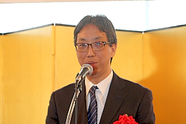 140127工具2 あいさつする須藤経産省産機課長