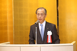 140127超硬2 あいさつする増田理事長