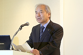 151123ロボット 稲葉善治 運営委員長(ファナック社長)