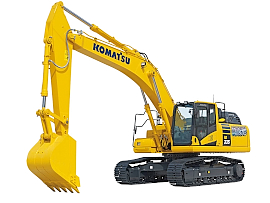 160209コマツ 写真は新発売の「HB335-3」(一部オプションを含む)