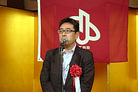 170612機器工業会2 あいさつする片岡経産省産業機械課長