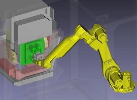 181202オークマ2 3Dシミュレーションで事前に動作確認(MU-S600V+STANDROID)