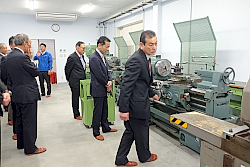 190507小千谷1 新しくなったテクノ小千谷名匠塾内
