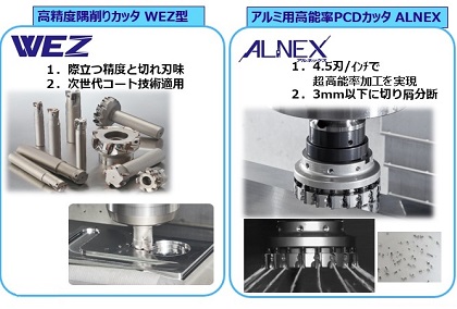 ユーザーニーズの期待に応える一押しのミリング工具