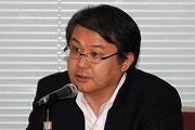 120904竹内会長 説明をする竹内会長