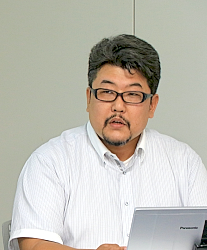 170814マキノ2 説明する長友氏