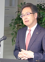 180524アマダ2 独自の優位性を説明する磯部社長