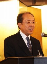 新会長に就任した牧野俊清氏