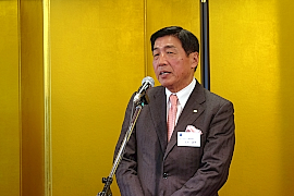 190129OSG1 あいさつをする石川社長