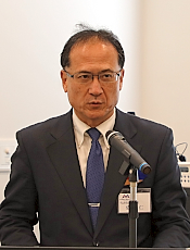 190722三菱日立3 説明をする菊池社長