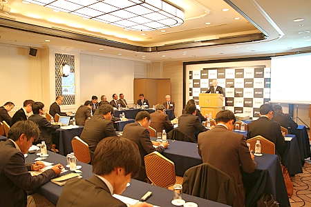 「グローバルトップシェアを貫く」　ジェイテクトが2014年の総括および今後の中期計画について記者説明会を開く　東京では初めての実施