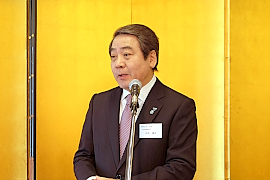 180205OSG賀詞交歓会 山善 長尾社長 山善 長尾社長