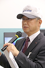 170626top5 説明する山田加工技術センター長。