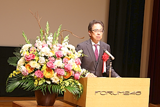 181217天田財団3 磯部 天田ホールディングス社長