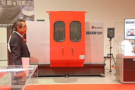 180524アマダ3 硬質脆性材料の高品位切断を実現するダイヤモンドバンドソー「DBSAW-500」