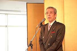 140127osg4 吉井(吉は土よし)山善社長