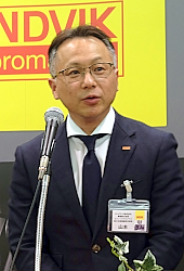 190301サンドビック2 山本 サンドビック・コロマント・カンパニー 専務執行役員バイスプレジデント