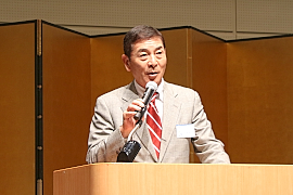 千葉靖雄OKK会会長（兼松KGK社長）