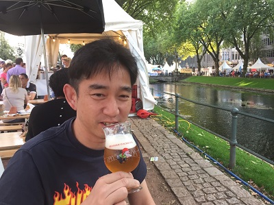 220912ビールを飲む