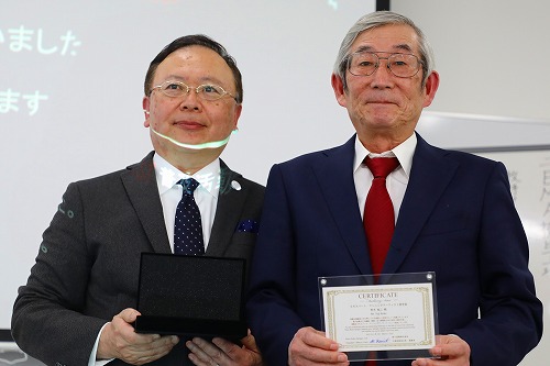 碌々産業海藤社長と牧野フライス精機荒木氏